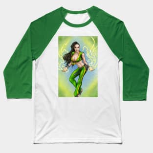 Electric Laura Baseball T-Shirt